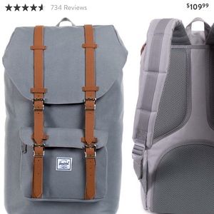 BNWOT Gray Hershel Backpack